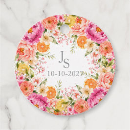 Etiquetas Para Recuerdos Amor a primera Spritz regalo floral de verano