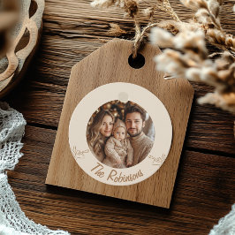 Etiquetas Para Recuerdos Ángel elegante de oro beige