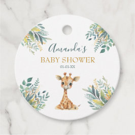 Etiquetas Para Recuerdos Animales de la jungla salvaje