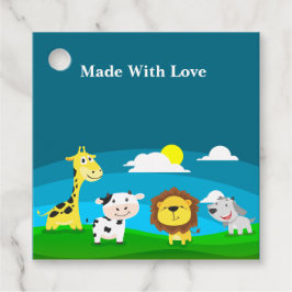 Etiquetas Para Recuerdos animales personalizados