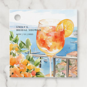Etiquetas Para Recuerdos Aperol Spritz Amalfi Despedida de Soltera