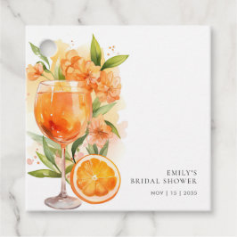 Etiquetas Para Recuerdos Aperol Spritz Bridal Shower