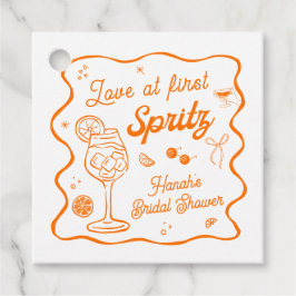 Etiquetas Para Recuerdos Aperol Spritz Desayuno de Novia