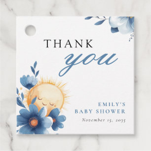Etiquetas Para Recuerdos Aquí viene el Baby Shower del hijo