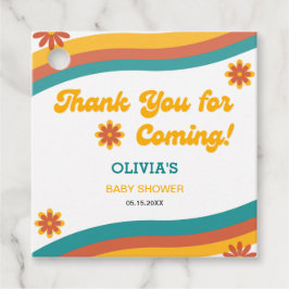 Etiquetas Para Recuerdos Aquí viene el hijo Gracias Baby Shower