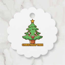 Etiquetas Para Recuerdos árbol de Navidad