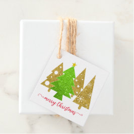 Etiquetas Para Recuerdos árbol de Navidad | MINIMALISTA | Regalo de purpuri