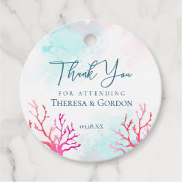 Etiquetas Para Recuerdos Arrecife de coral costero