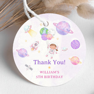 Etiquetas Para Recuerdos Astronauta Aniversario del Espacio Ultraterrestre