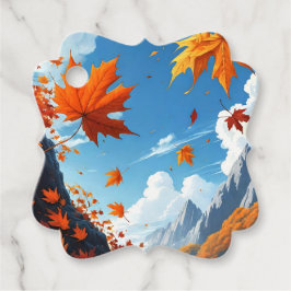 Etiquetas Para Recuerdos Authumn leaves 