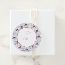 Ave del Cardenal Rojo de Invierno