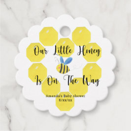 Etiquetas Para Recuerdos Aveja. Nuestra pequeña miel en camino