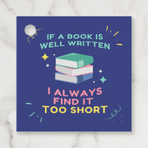 Etiquetas Para Recuerdos Avid Reader I - Cita de Jane Austen