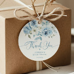 Etiquetas Para Recuerdos Azul turbio Algo azul novia gracias<br><div class="desc">Azul polvoriento Algo azul novia gracias a Favor Tags Matching items disponible.</div>