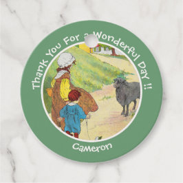 Etiquetas Para Recuerdos Baa, Baa, Black Sheep Birday Party Collection