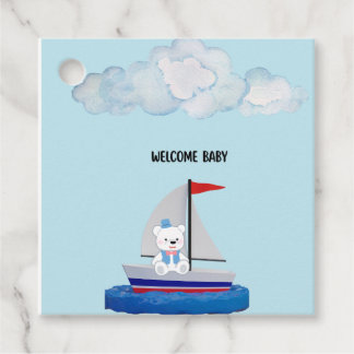 Etiquetas Para Recuerdos Babero de bebé personalizado