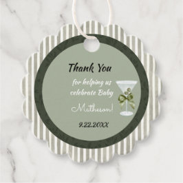 Etiquetas Para Recuerdos Baby Martini 'tini-one' 