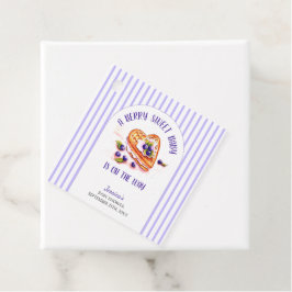 Etiquetas Para Recuerdos Baby Shower Blue Berry Sweet Fall