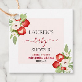 Etiquetas Para Recuerdos Baby Shower de Apple of Our Eye