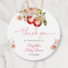 Etiquetas Para Recuerdos Baby Shower de Apple of Our Eye Fruit gracias