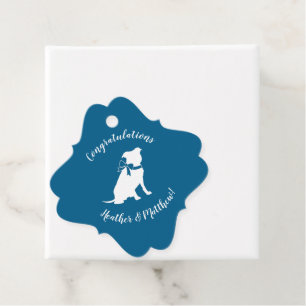 Etiquetas Para Recuerdos Baby Shower de Bulldog Pit