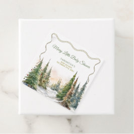 Etiquetas Para Recuerdos Baby Shower de invierno de Feliz Navidades