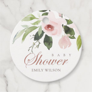 ETIQUETAS PARA RECUERDOS BABY SHOWER DE LA FLOTA DE LA ROSA DE LA ROSA DE R