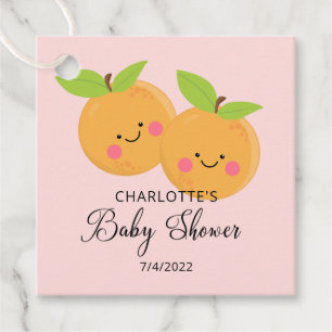 Etiquetas Para Recuerdos Baby Shower de los gemelos de las pequeñas ciudade