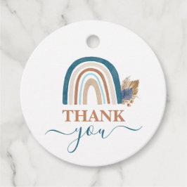 Etiquetas Para Recuerdos Baby Shower de Rainbow