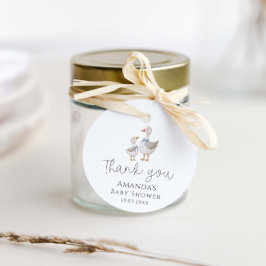 Etiquetas Para Recuerdos Baby Shower de Silly Goose