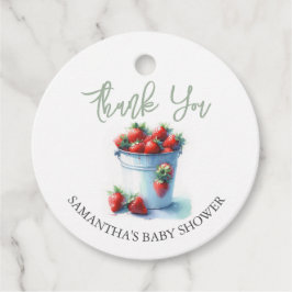 Etiquetas Para Recuerdos Baby Shower Favor Tags Strawberries