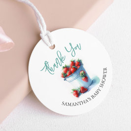 Etiquetas Para Recuerdos Baby Shower Favor Tags Strawberries