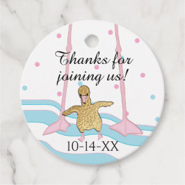 Etiquetas Para Recuerdos Baby Shower Flamingo