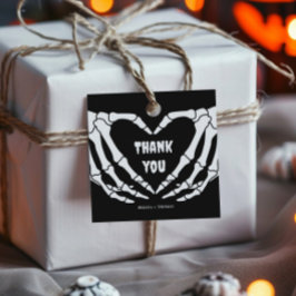 Etiquetas Para Recuerdos Baby Shower gótico de Halloween