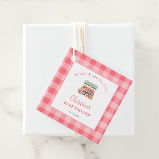 Etiquetas Para Recuerdos Baby Shower local (In situ)