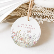 Baby Shower Spring Wildflower Field