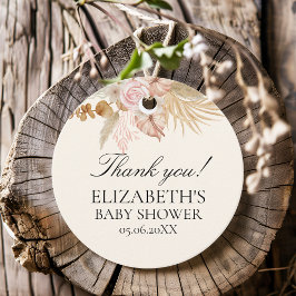 Etiquetas Para Recuerdos Baby Shower with Boho Rainbow Theme