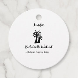 Etiquetas Para Recuerdos Bachelorette fin de semana club de cocoteros agreg