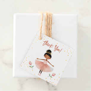 Etiquetas Para Recuerdos Ballet Ballerina Niños Rosa Cumpleaños