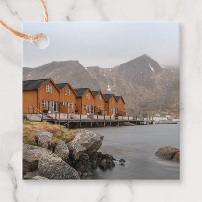 Etiquetas Para Recuerdos Ballstad Lofoten (Anverso)