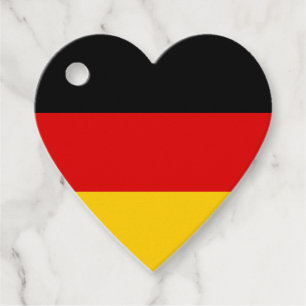 Etiquetas Para Recuerdos Bandera alemana colorea oro rojo negro personaliza