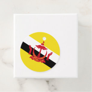 Etiquetas Para Recuerdos Bandera de Brunei