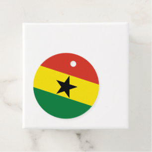 Etiquetas Para Recuerdos Bandera de Ghana