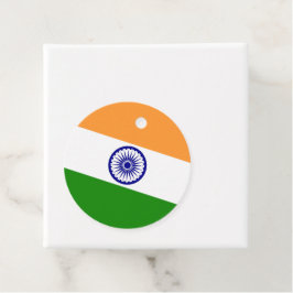 Etiquetas Para Recuerdos Bandera de la India