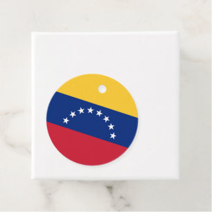 Etiquetas Para Recuerdos Bandera de Venezuela