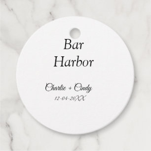Etiquetas Para Recuerdos Bar Harbour soltería boda de novias