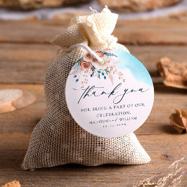 Etiquetas Para Recuerdos Beach Gracias Boda