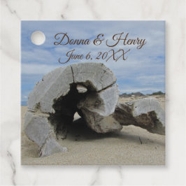 Etiquetas Para Recuerdos Beach Wedding Favor Driftwood Photo You