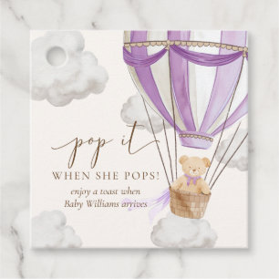 Etiquetas Para Recuerdos Bearly Wait Teddy Bear Lilac Pop It When Pops