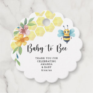 Etiquetas Para Recuerdos Bebé a Bee